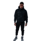 Rival Sweater Oversized Hoodie Zwart