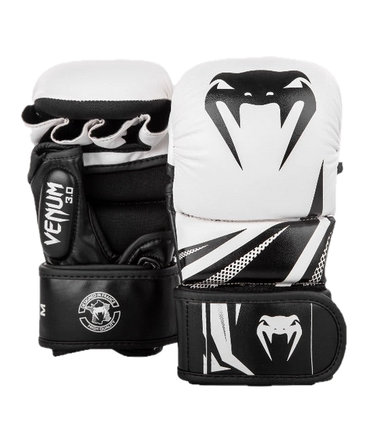 Venum Sparring MMA handschoenen Challenger 3.0 Wit-Zwart