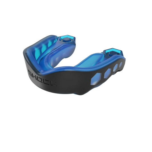 Shockdoctor Bitje Gel Max Zwart/Blauw