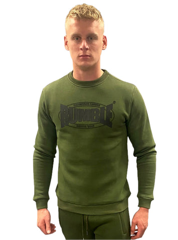 Rumble Sweater Khaki/Zwart