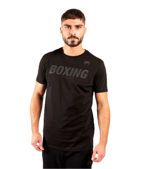 T-shirt Venum Boxing VT Zwart/Zwart