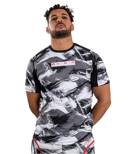 T-shirt Venum Dry-Tech Electron 3.0 Grijs - Rood