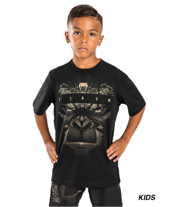 T-shirt Venum Gorilla Jungle Kids Zwart/Zand