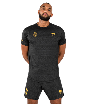 Venum X Ares Dry Tech T-shirt 2.0 Zwart/Goud