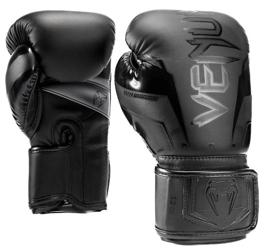 Venum Bokshandschoenen Elite Evo Zwart/Zwart