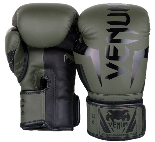 Venum Bokshandschoenen Elite Khaki/Zwart