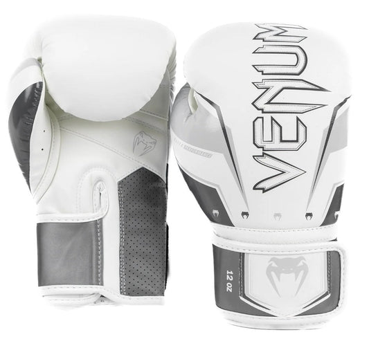 Venum Bokshandschoenen Elite Evo Grey-White