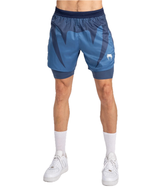 Venum Fight Short Attack Navy Blue
