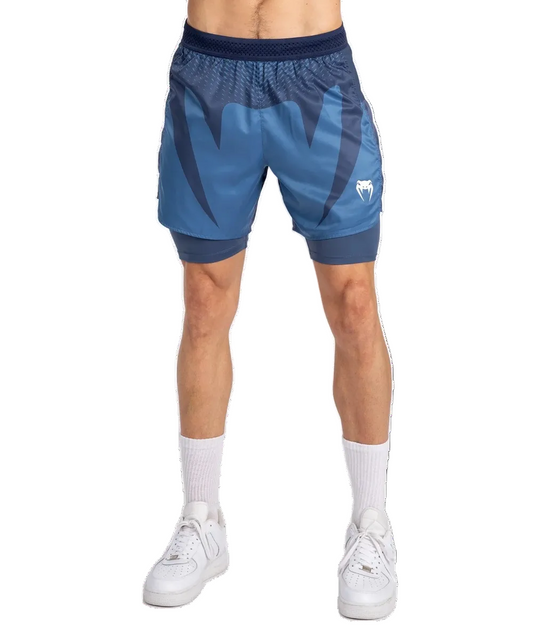 Venum Fight Short Attack Navy Blue
