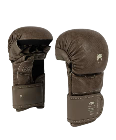 Venum Sparring MMA handschoenen Impact Evo Scales Bruin