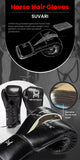 Hit N Move Bokshandschoenen Horse Hair Wit