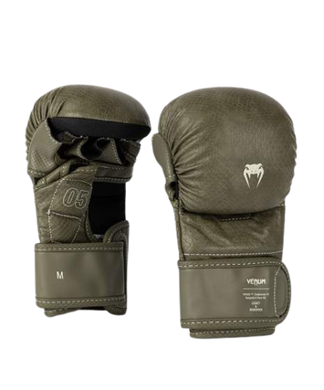 Venum Sparring MMA handschoenen Impact Evo Scales Army Green