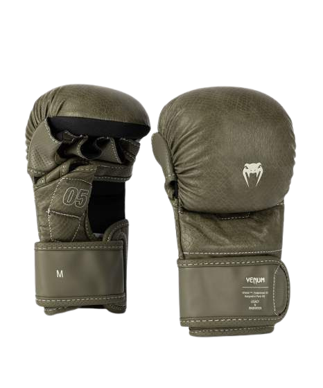 Venum Sparring MMA handschoenen Impact Evo Scales Army Green