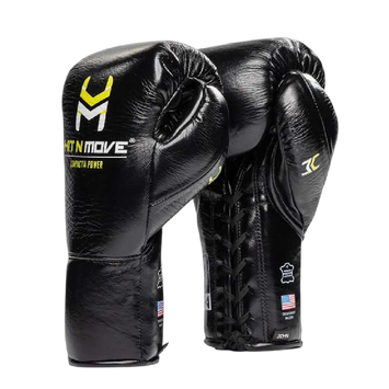 Hit N Move Zak en Conditie Bokshandschoenen Compact 14oz Zwart
