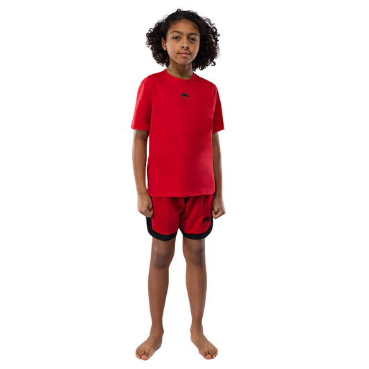 Venum T-Shirt Kids Contender Cherry Red