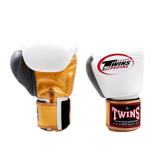 Twins Bokshandschoenen BGVL 3 Goud/Wit/Grijs
