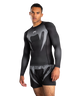 Venum Rashguard No Gi Long Sleeve Zwart/ Zilver Grijs
