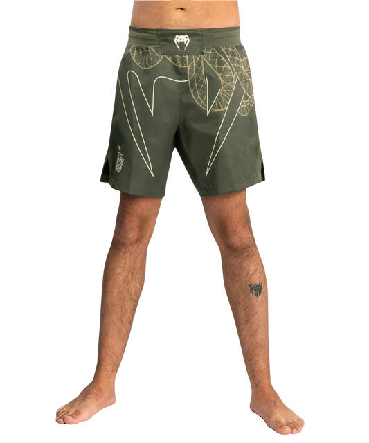 Venum Serpenti Fightshort Khaki/Brons/Ivoor