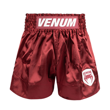 Venum Kickboksshort Classic Evo Muay Thai Burgundy