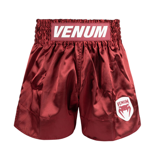 Venum Kickboksshort Classic Evo Muay Thai Burgundy