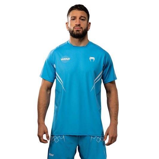T-shirt Venum X WOW FC Dry-Tech Shirt Oceaan Blauw