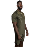 Venum Serpenti Dry Tech T-shirt Khaki/Brons/Ivoor