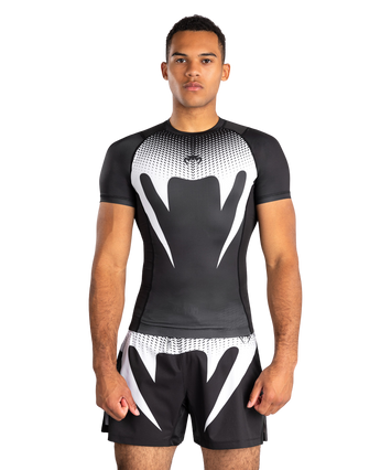 Venum Rashguard No Gi Short Sleeve Zwart/Wit