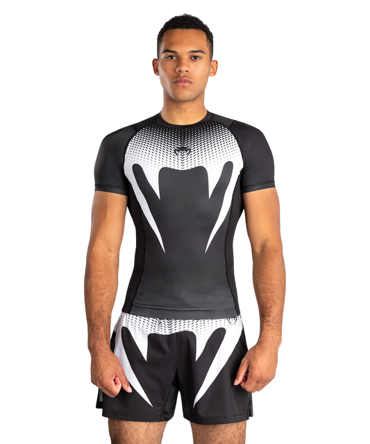 Venum Rashguard No Gi Short Sleeve Zwart/Wit
