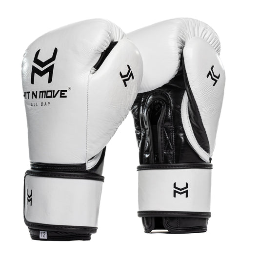 Hit N Move Bokshandschoenen Pro Balance Wit/Zwart