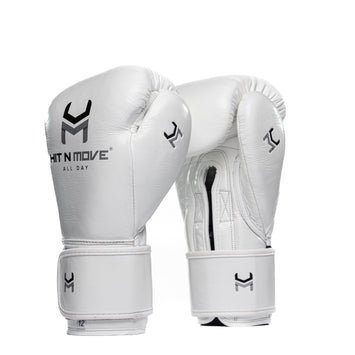 Hit N Move Bokshandschoenen Horse Hair Wit