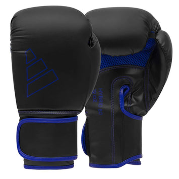 Adidas Bokshandschoenen Hybrid 80 Zwart/Blauw