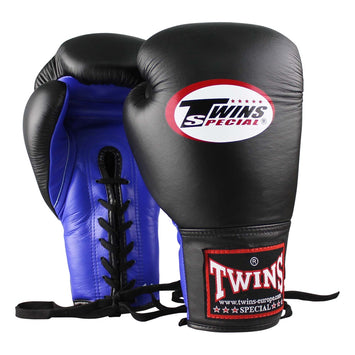 Twins Bokshandschoenen BGLL-1 Blauw/Zwart
