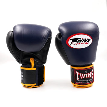 Twins Bokshandschoenen BGVL 3 Zwart/Navy/Geel