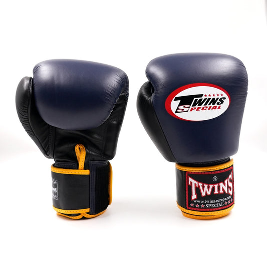 Twins Bokshandschoenen BGVL 3 Zwart/Navy/Geel