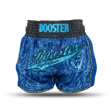 Booster Kickboksshort TBT Medusa Blauw