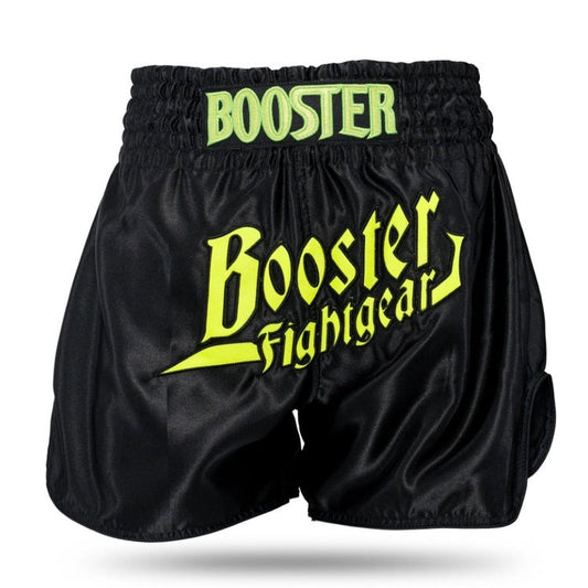 Booster Kickboksshort TBT Thunder Zwart/Geel
