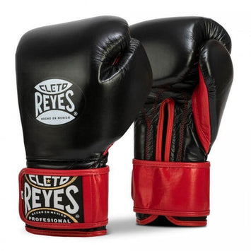 Bokshandschoen Cleto Reyes Extra Padding Zwart/Rood