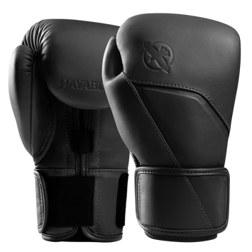 Hayabusa Bokshandschoenen E1 Leer Onyx Black