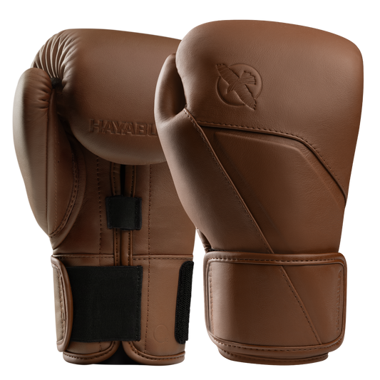 Hayabusa Bokshandschoenen E1 Leer Sienna Brown