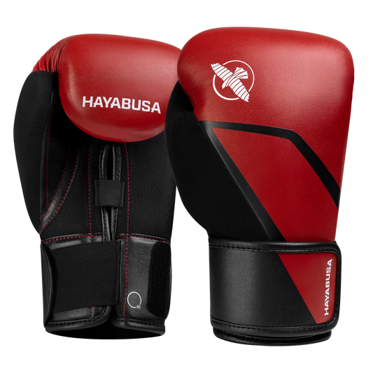 Hayabusa Bokshandschoenen Kids E1 Rood/Zwart