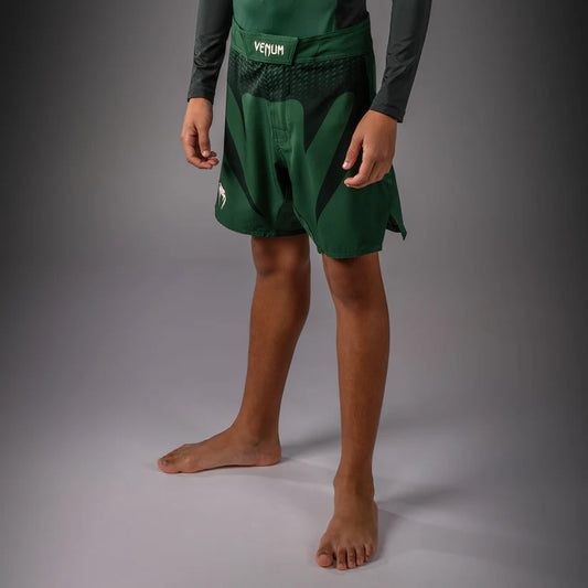 Fightshort Venum Attack Kids Groen/Wit