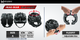 Hit N Move Hoofdbeschermer Air Armor Zwart