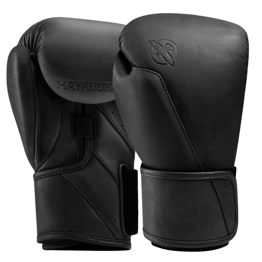 Hayabusa Bokshandschoenen T360 Leer Midnight Black