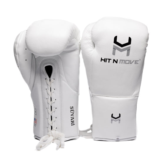 Hit N Move Bokshandschoenen Horse Hair Lace Wit
