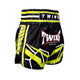 Kickboksshort Twins TTBL Racing Zwart/Groen
