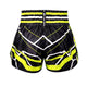 Kickboksshort Twins TTBL Racing Zwart/Groen