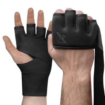 Hayabusa Knokkel beschermer en bandage 2in1 Zwart