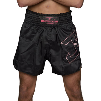 Joya Gear Strike Kickboksshort Zwart/Roze