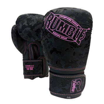 Rumble Bokshandschoenen Camo 2.0 Zwart/Roze