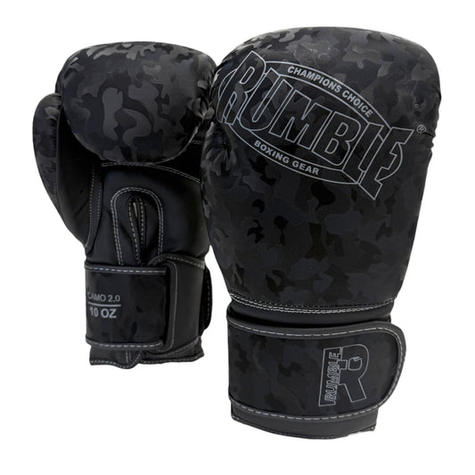 Rumble Bokshandschoenen Camo 2.0 Zwart/Grijs